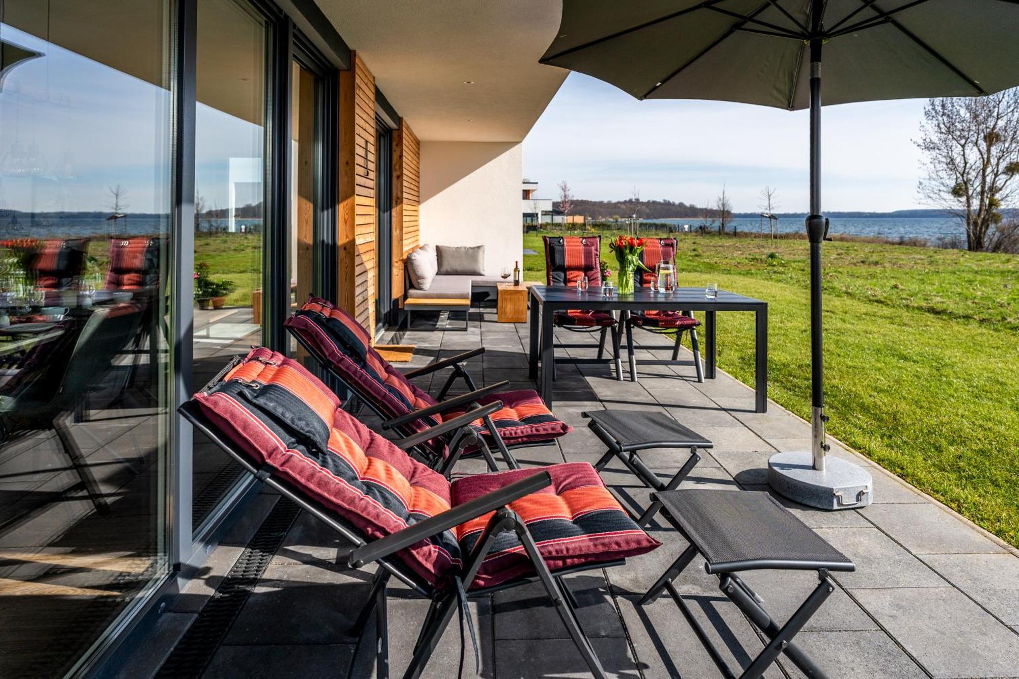 Hangar 19 Luxusbungalow Am See H8 شفيرين المظهر الخارجي الصورة